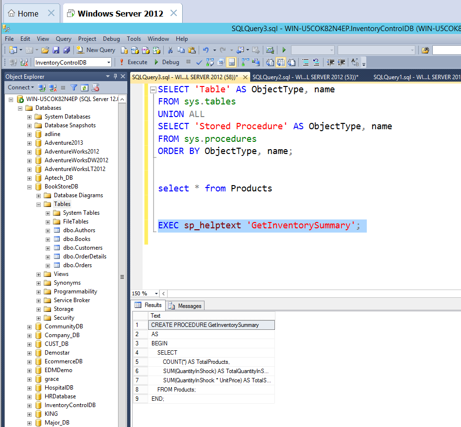 Inventory Control Screenshot 3