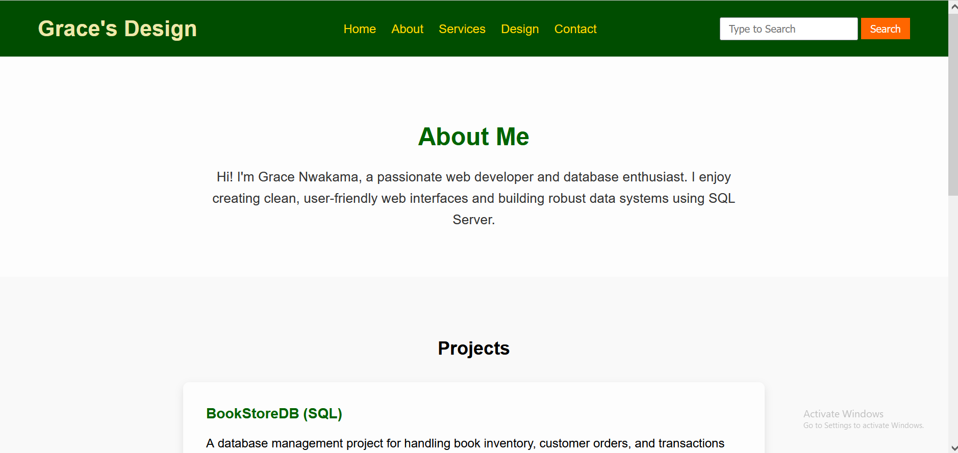 Portfolio Screenshot 3